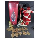 Christmas Tree, Minnie Mouse, Christmas Ornaments
