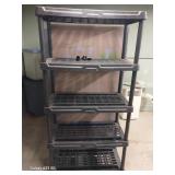 5 Tier Plastic Shelving