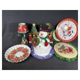 Christmas Dog Candle Holder, Noel Sign, Snowman,