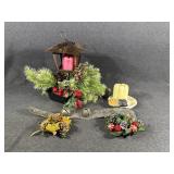 Christmas Greenry, Candles