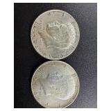 1964 Kennedy Silver Half Dollars