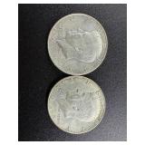 1964 Kennedy Silver Half Dollars