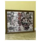 Springbook Puzzle Framed
