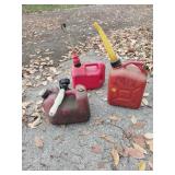 Small Gasoline Cans(3)