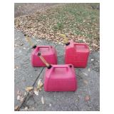 Gasoline Cans(3)
