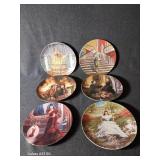 Gone With The Wind Collectors Plates (6)
