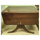 Duncan Phyfe-Style Mahogany Drop-Leaf Table