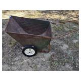 Small Metal Wheelbarrow