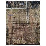 Open Top Wire Animal Crate