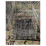 Open Top Wire Animal Crate