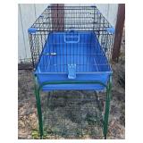 Wire Animal Crate with Stand