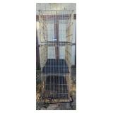3 Tiered Animal Crates with Rolling Stand