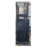 3 Tiered Animal Crates with Rolling Base
