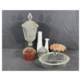 Candy Jar, Copper Tone Jello Mold ,Flower