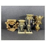 Candle Holder(2),Chinese Deity