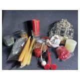 Candles, Decorative Items, Rubber Bands