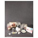 Candles, Dog Picture,