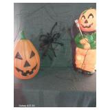 Plastic Pumkins Lawn Decor(2)