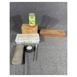 Letter Stamps, Sharpening Stone