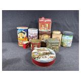 Assorted Tins(9)