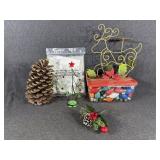C9 Bulbs, Pinecone, Reindeer, Cookie Forms
