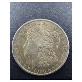 1898 No Mint Morgan Silver Dollar