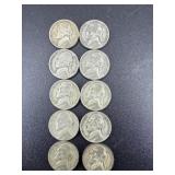 40% Silver War Time Nickels