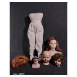 Doll Accessories, Doll Parts, Fabric