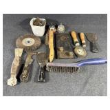 Wire Brushes, Putting Knife