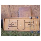 2 Wooden Folding Tables