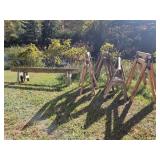 Wooden Sawhorses