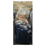 Assorted Pans for Animal Crates, Various Wire