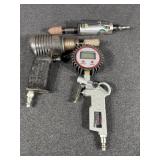 Digital Pressure Gauge, Hi-Speed 3/8" Drill,