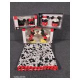Mickey Mouse Ceramic Salt & Pepper Shakers