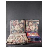 2 Pillows, Fabric & Live it Again Books