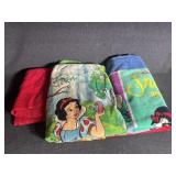 Doll Afghan, Character Beach Towels