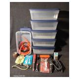 Plastic Shoe Containers, Dremel Moto Tool