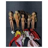 Barbies (5), Clothes and Accessories