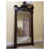 Victorian Eastlake Walnut Mirror