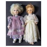 Plastic Doll, Porcelain Lilac Angel By Valerie