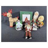 Santa Figures, Dog Tree, Snowman Figures