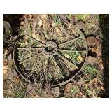 Metal Wagon Wheel