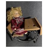 Leonardo 12" Porcelain Collectors Doll "Lily"