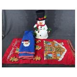 Plush Snowman Decor, Plush Wall Decor