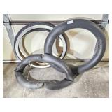 Tube for Tires, Black And White Narrow Tire