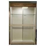 Display Cabinet with 2 Glass Shelves