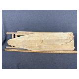 Wooden Iron Board, Yard Sticks, Hand Made C