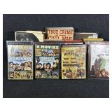 Assorted DVD(9), Assorted Books(8)