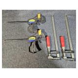 Quick Grip Mini Bar Clamps, Metal Bar Clamps(2)