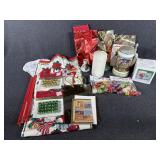 Christmas Candle Holders, Mini Ornaments, Table